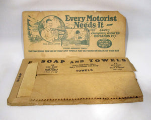 SOLD - Vintage American Bay West Wash-Up Kit circa 1920