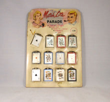 SOLD -Vintage store display Match-Lite Parade lighter circa 1950-1960