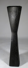 SOLD - Vintage Black Iron Japanese Vase