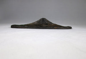 SALE - Meiji Japanese Bronze Mt Fuji paper weight